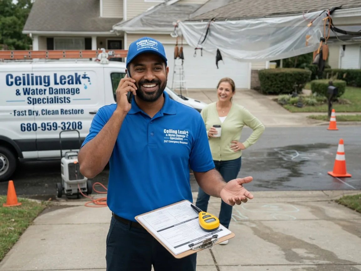 Ceiling Leak Cleanup West Simsbury, CT FAQs